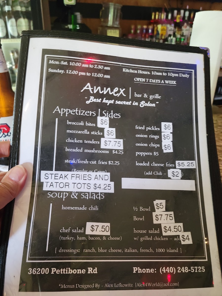 The Annex Bar & Grille Menu - Image 5
